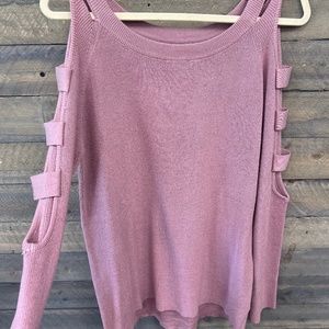 Cold Shoulder Sweater